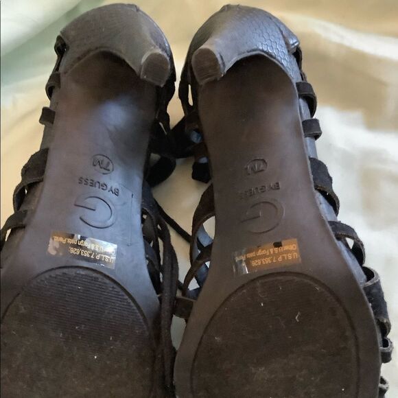 GUESS Gladiator Heels, Size 7 - Picture 4 of 9
